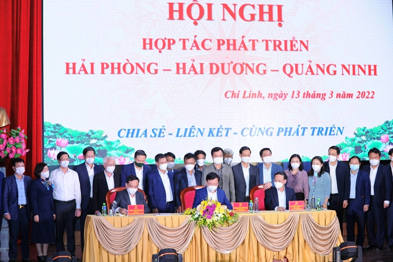 Conférence de coopération interrégionale Hai Duong - Hai Phong - Quang Ninh